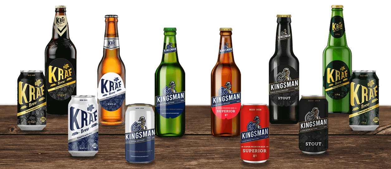 Kingsman Beer On Available On Cans And In Bottles At Bars
