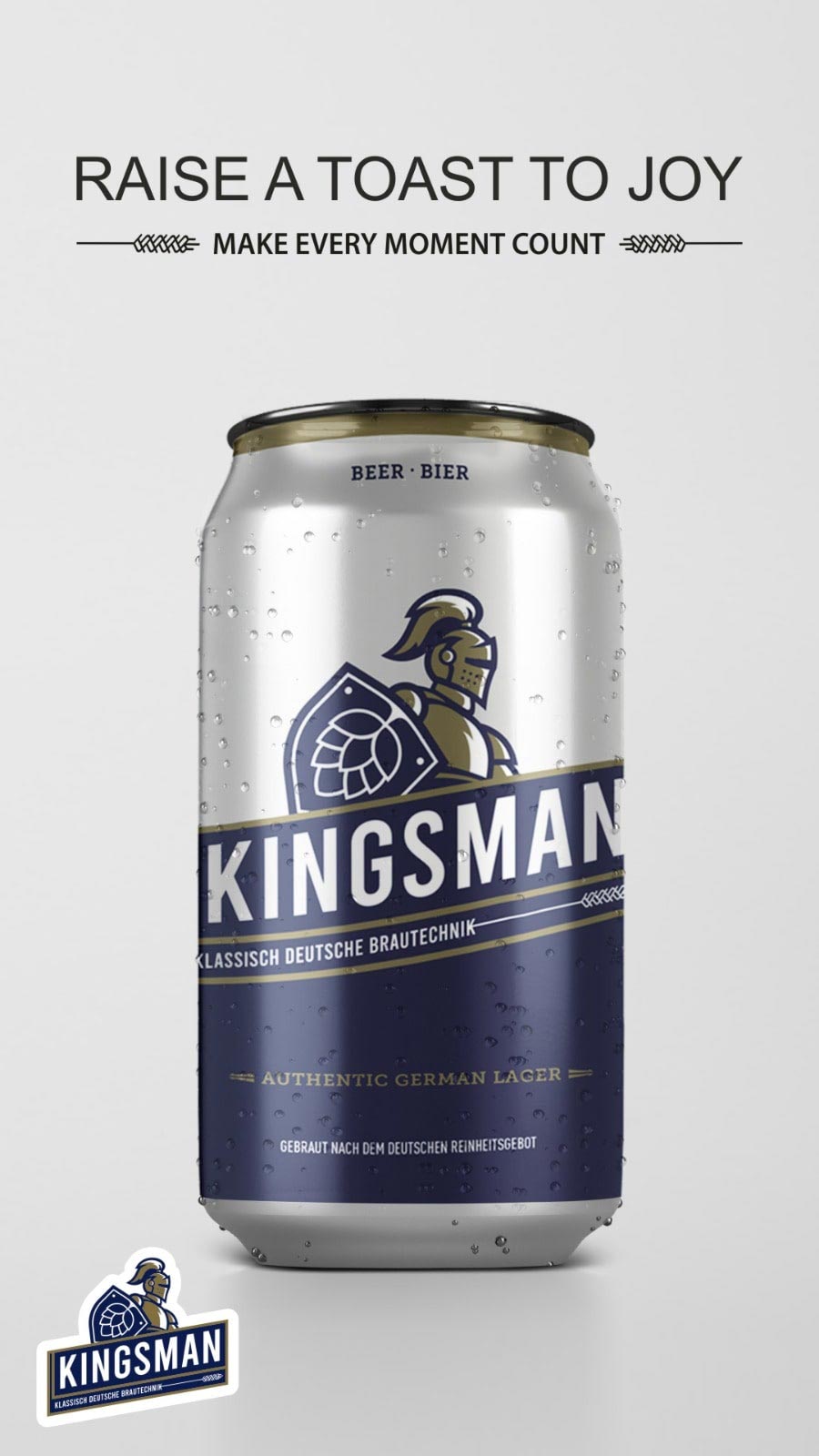 Raise a Toast to Happiness with Kingsman Beer